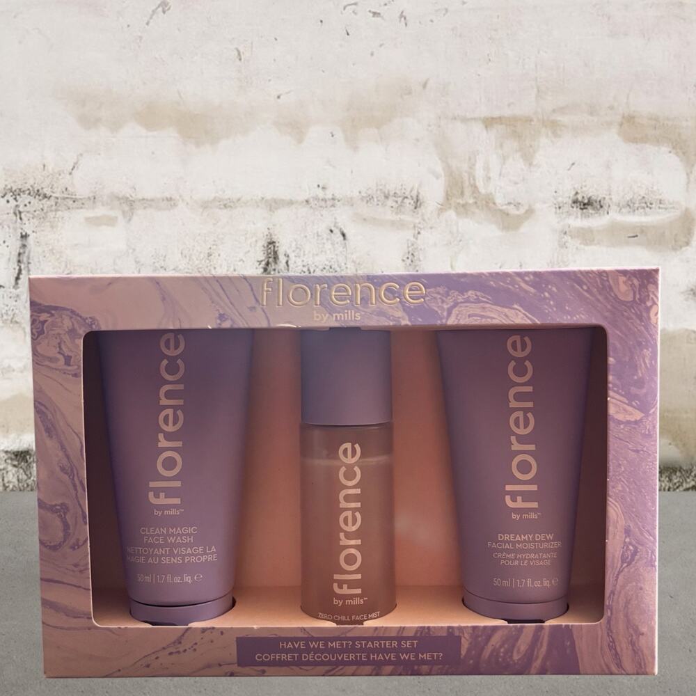 Florence by Mills Have We Met Starter Skincare Set NIB